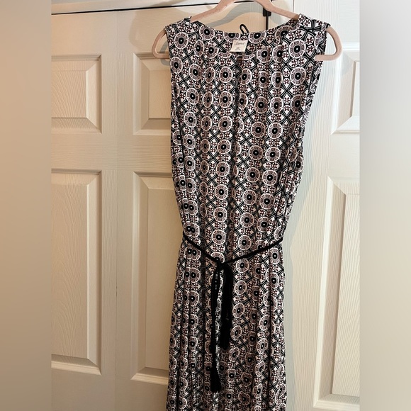 Soma Print Maxi Dress with Braided Belt - Picture 4 of 4
